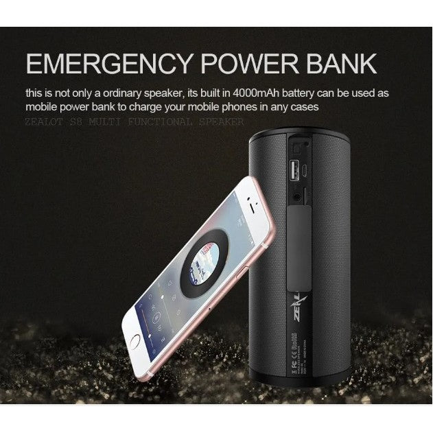 ❤Portable Bluetooth Speaker❤Wireless Subwoofer 3D Stereo Bass Touch Control TF Card AUX Play With Microphone